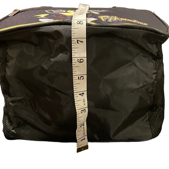 🆕 Pokémon Pikachu Insulated Lunch Bag & Snack Pack Bundle - Black - Picture 9 of 12